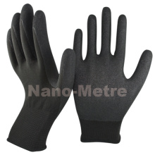 Nmsafety 13G Nylon enroulé Nitrile Anti-Slip Work Glove